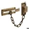 Prime-Line Steel, Antique Brass, Keyed Chain Door Guard (Single Pack) U 9914 - alternate 1